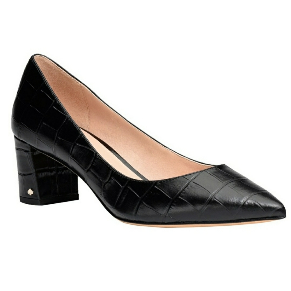 KATE SPADE New York Black Menorca Pumps